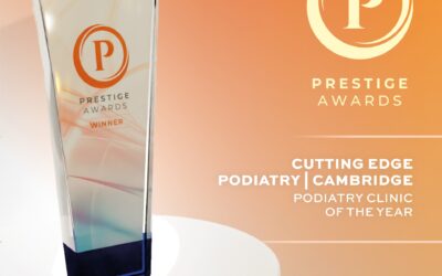 We’ve Won! Cutting Edge Podiatry Celebrates London & South East Prestige Award 2025/26