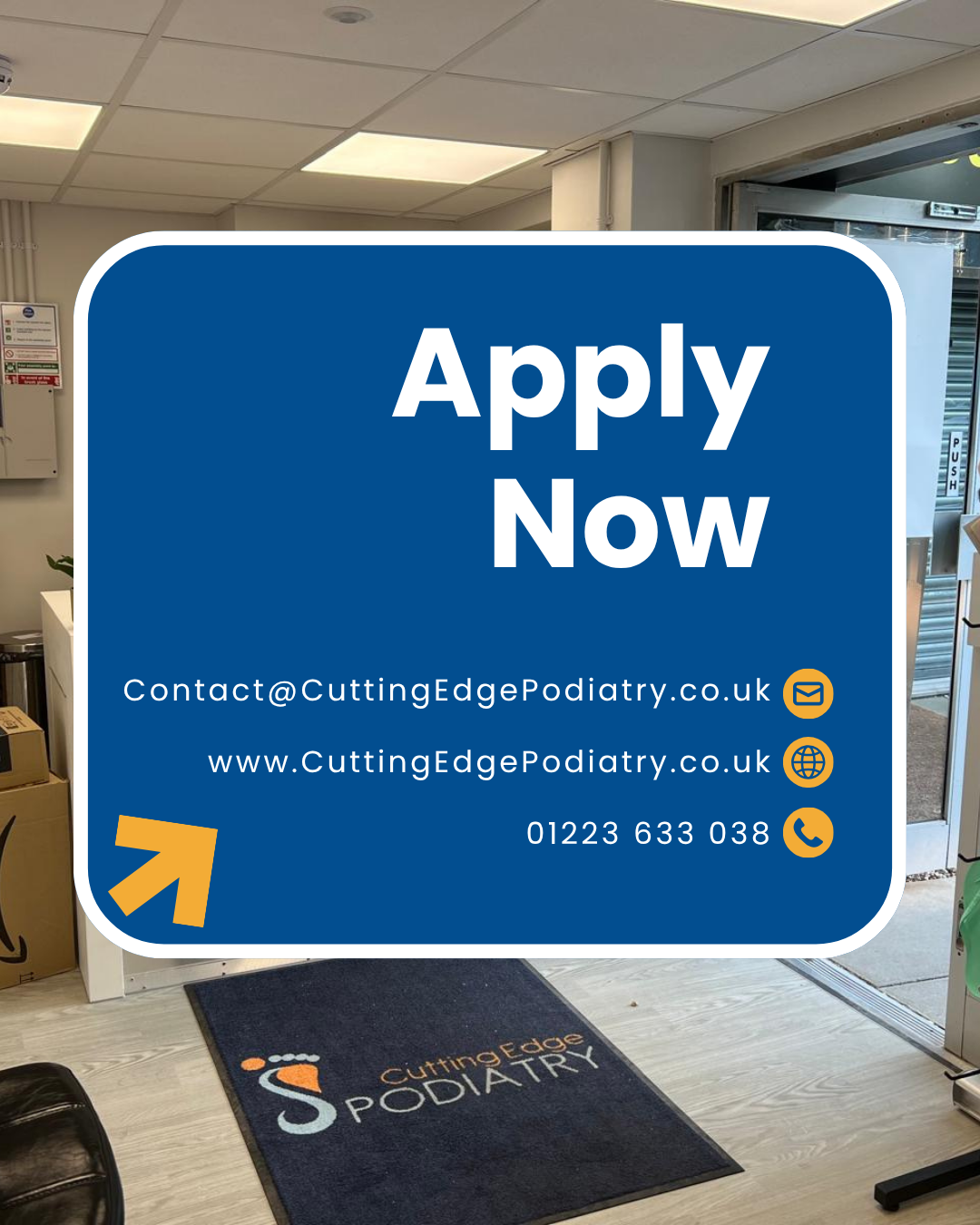 apply for podiatry jobs